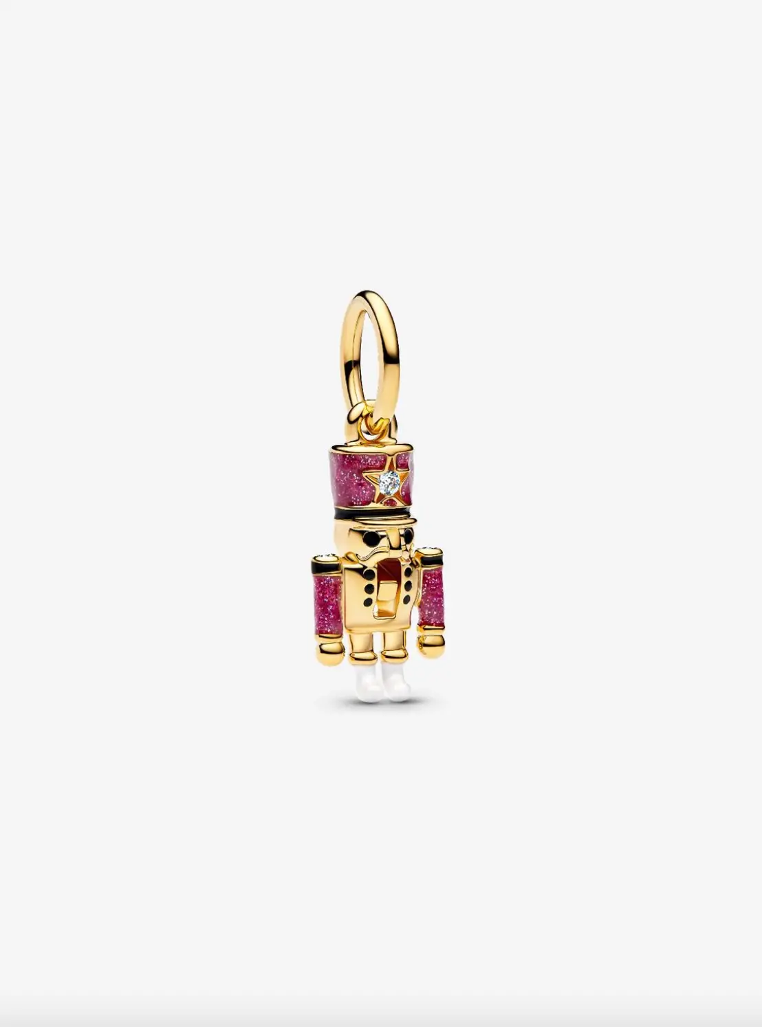 Moveable Nutcracker Dangle Charm 1