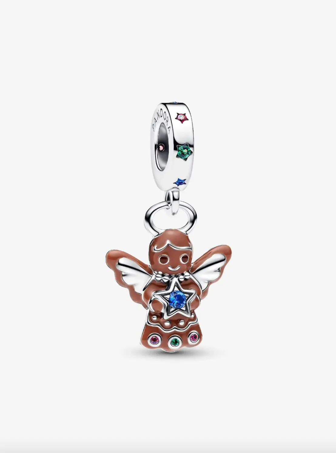 Gingerbread Angel Dangle Charm 1