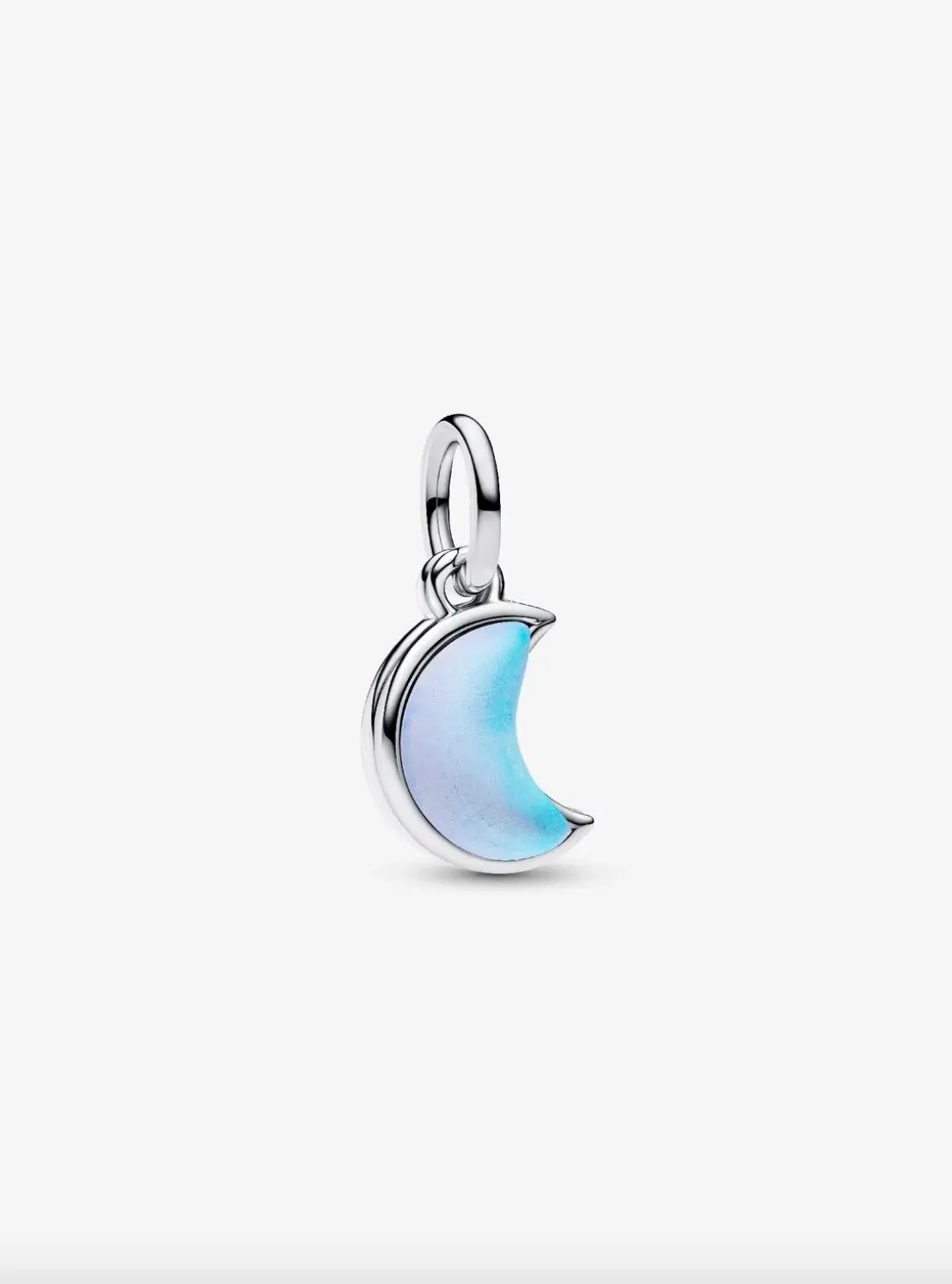 Crescent Moon Double Dangle Charm 1