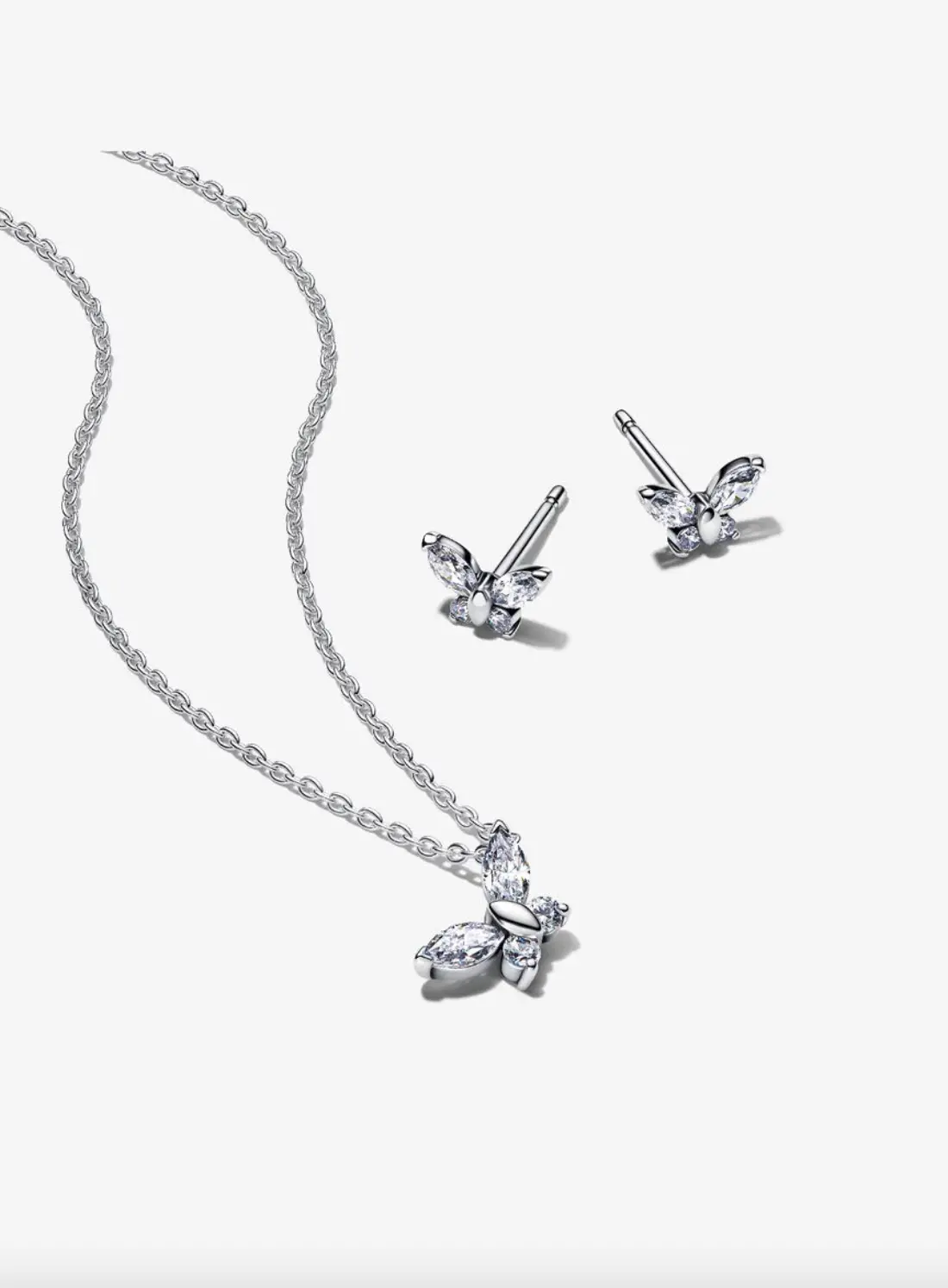 Sparkling Butterfly Jewelry Gift Set 1