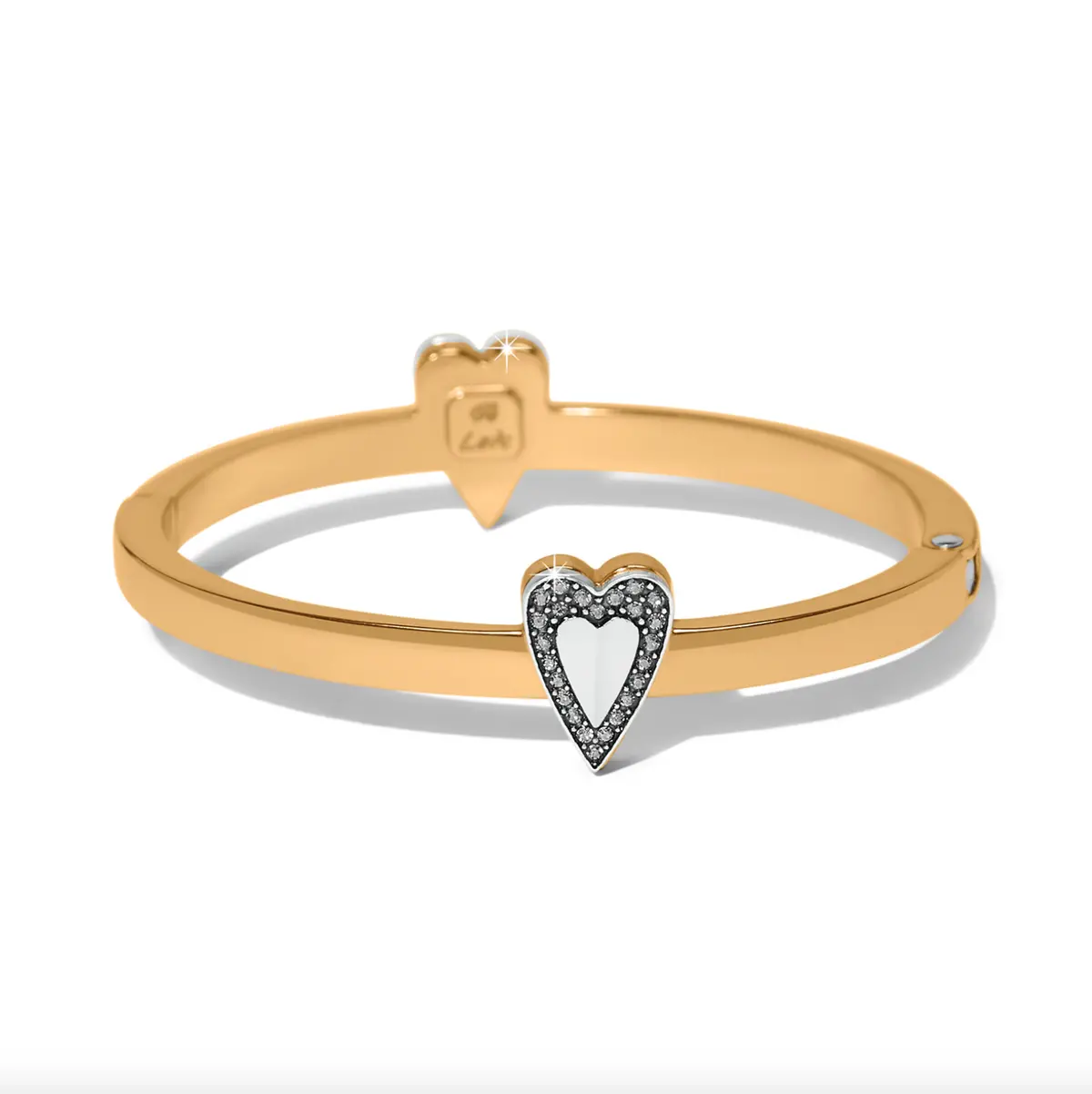 Love Messages Be Bold Hinged Bangle 1