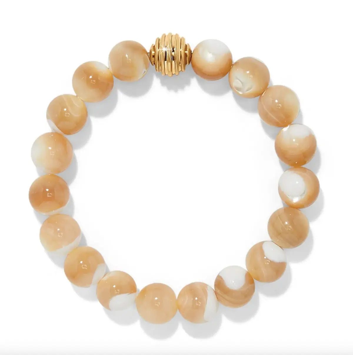 Contempo Nuevo Rosado Mother Of Pearl Stretch Bracelet 1