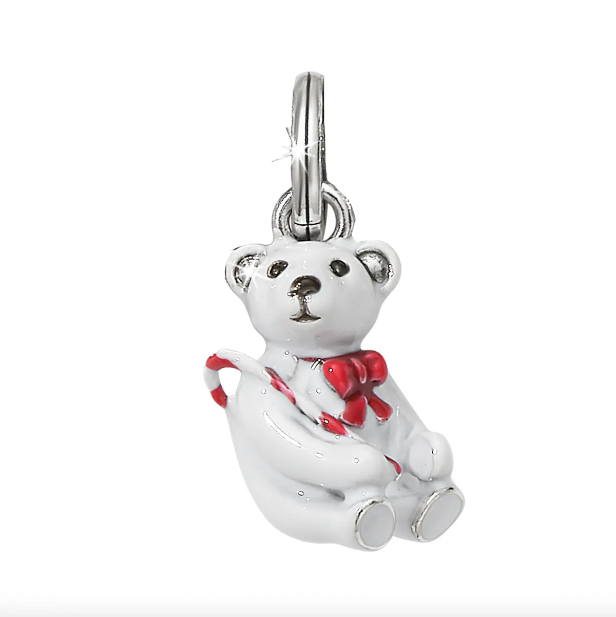 Frosty Christmas Bear Charm 1