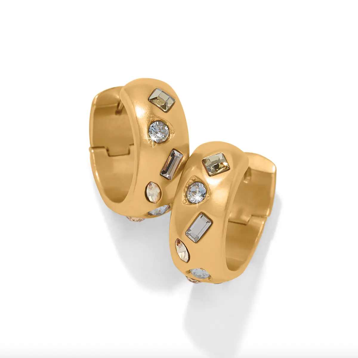 B Radiant Hoop Earrings 1
