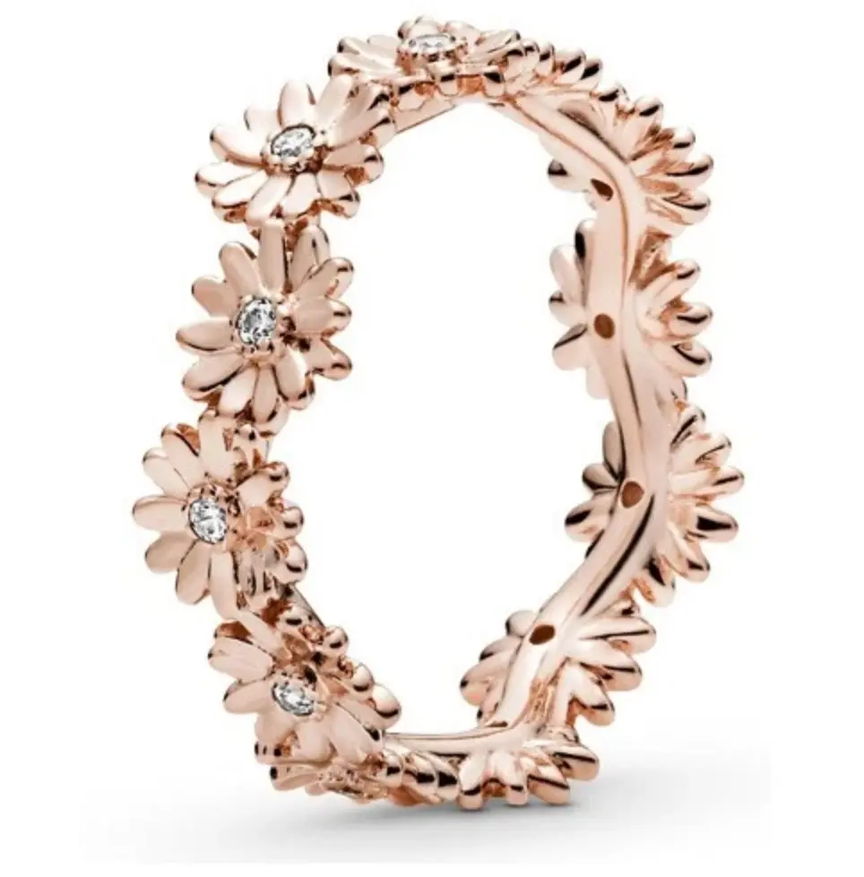 Sparkling Daisy Flower Crown Ring 1