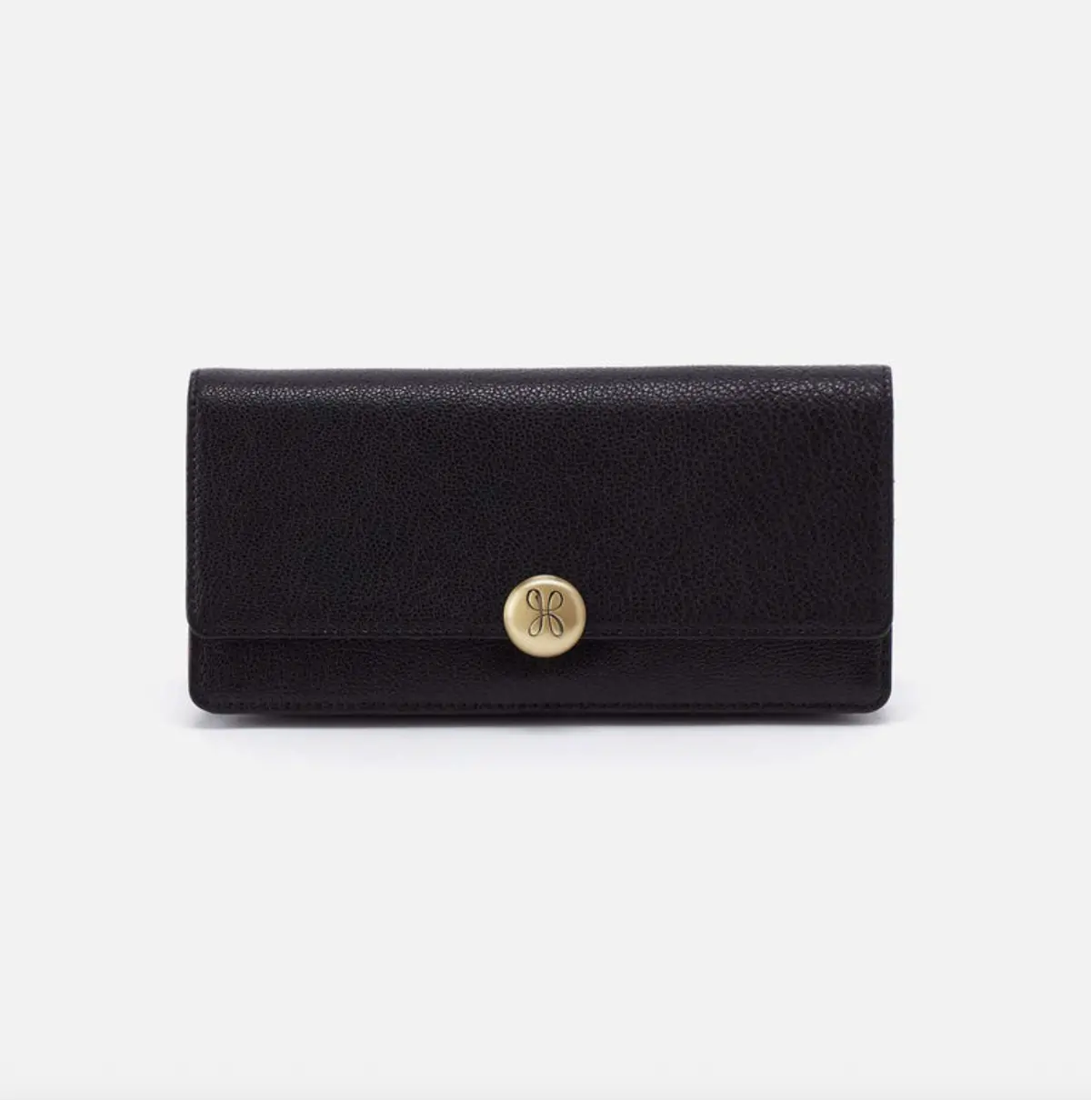Hutton Large Wallet | Micrograin Leather 1