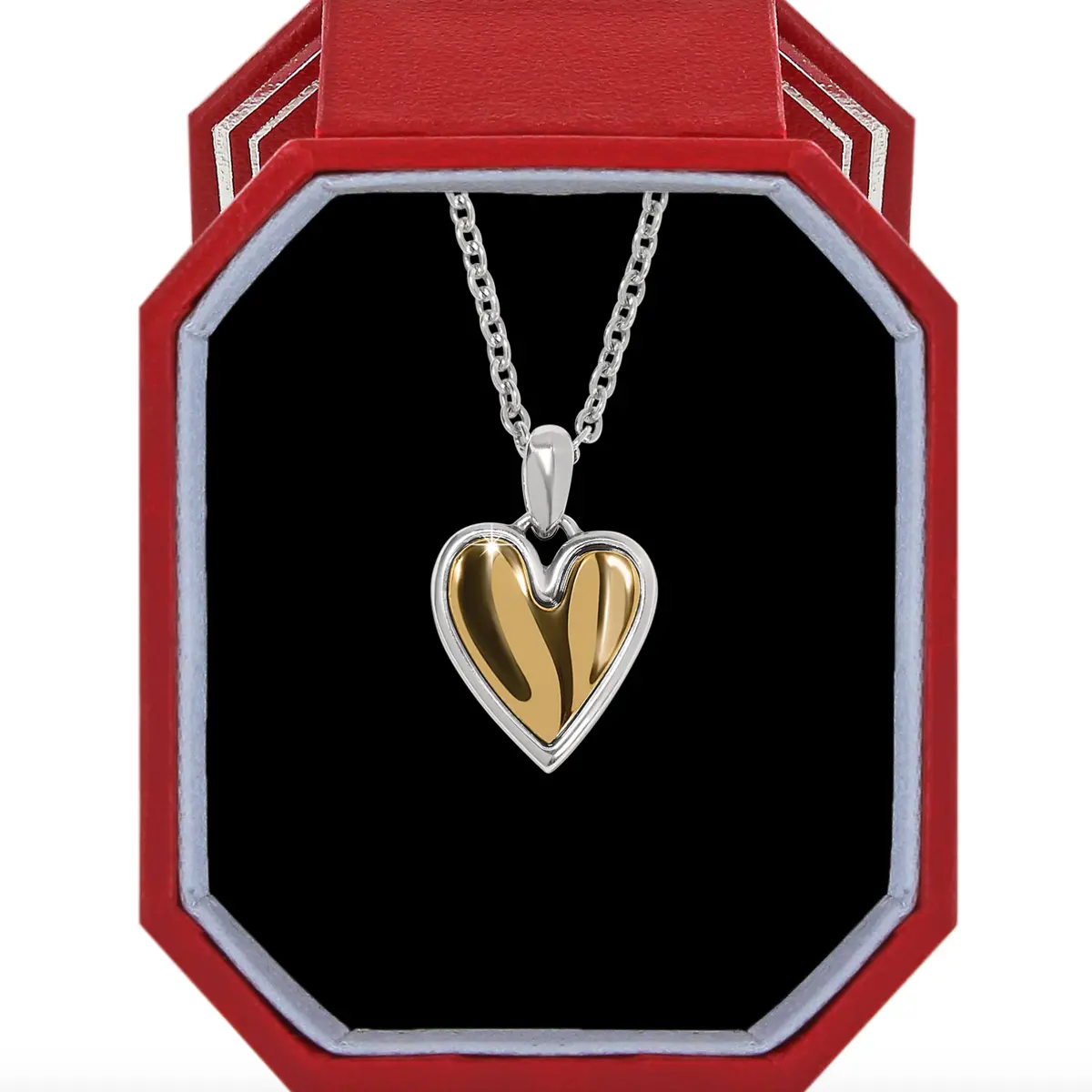 Cascade Heart Petite Necklace Gift Box 1