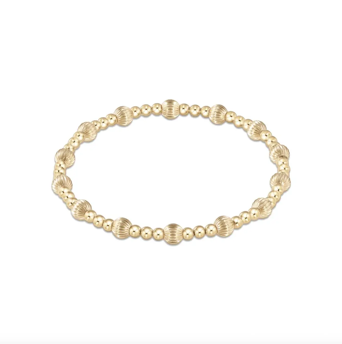 Extends Dignity Sincerity Gold 5Mm Bracelet 1