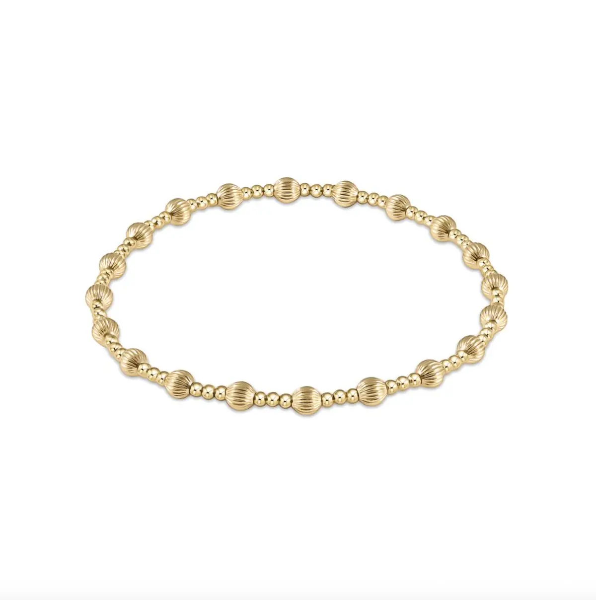Extends Dignity Sincerity Gold 4Mm Bracelet 1