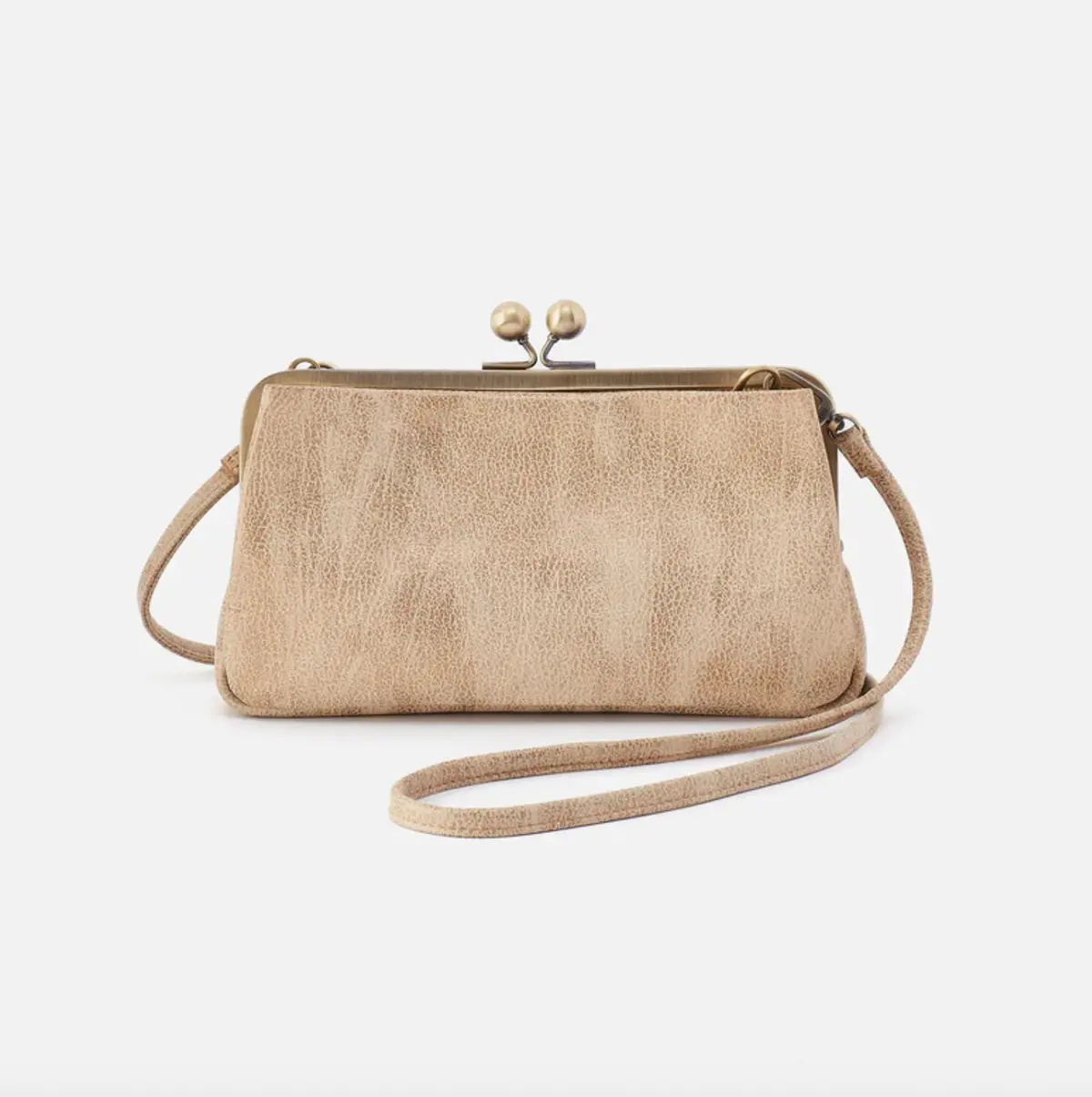 Lauren Frame Crossbody | Metallic Leather 1