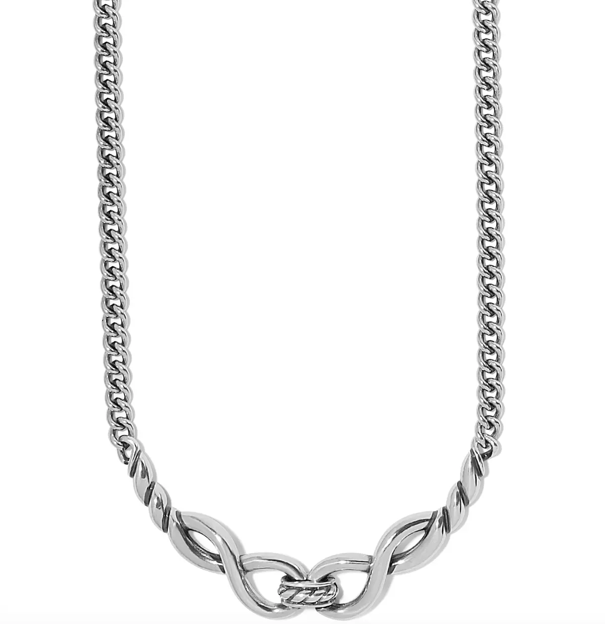 Interlok Infinity Collar Necklace 1