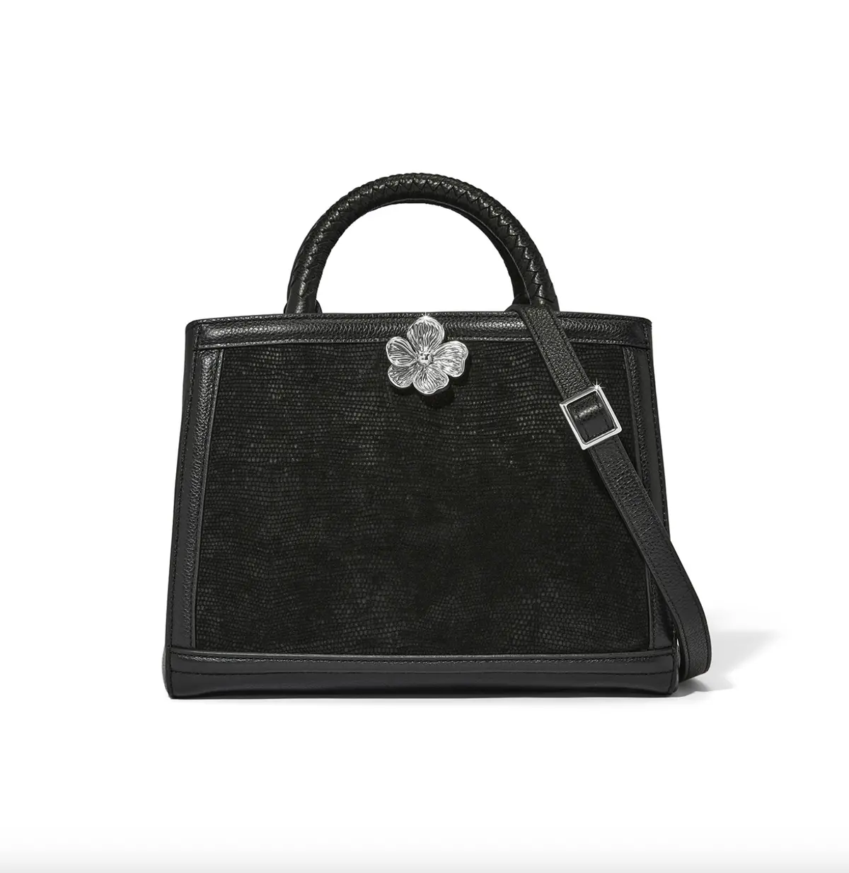 Everbloom Noir Grenson Medium Satchel 1