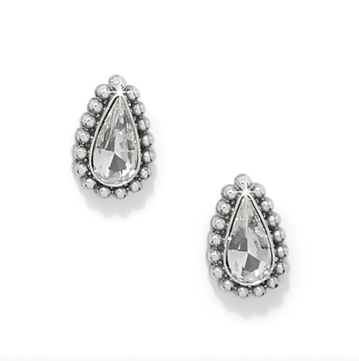 Twinkle Luxe Teardrop Post Earrings 1