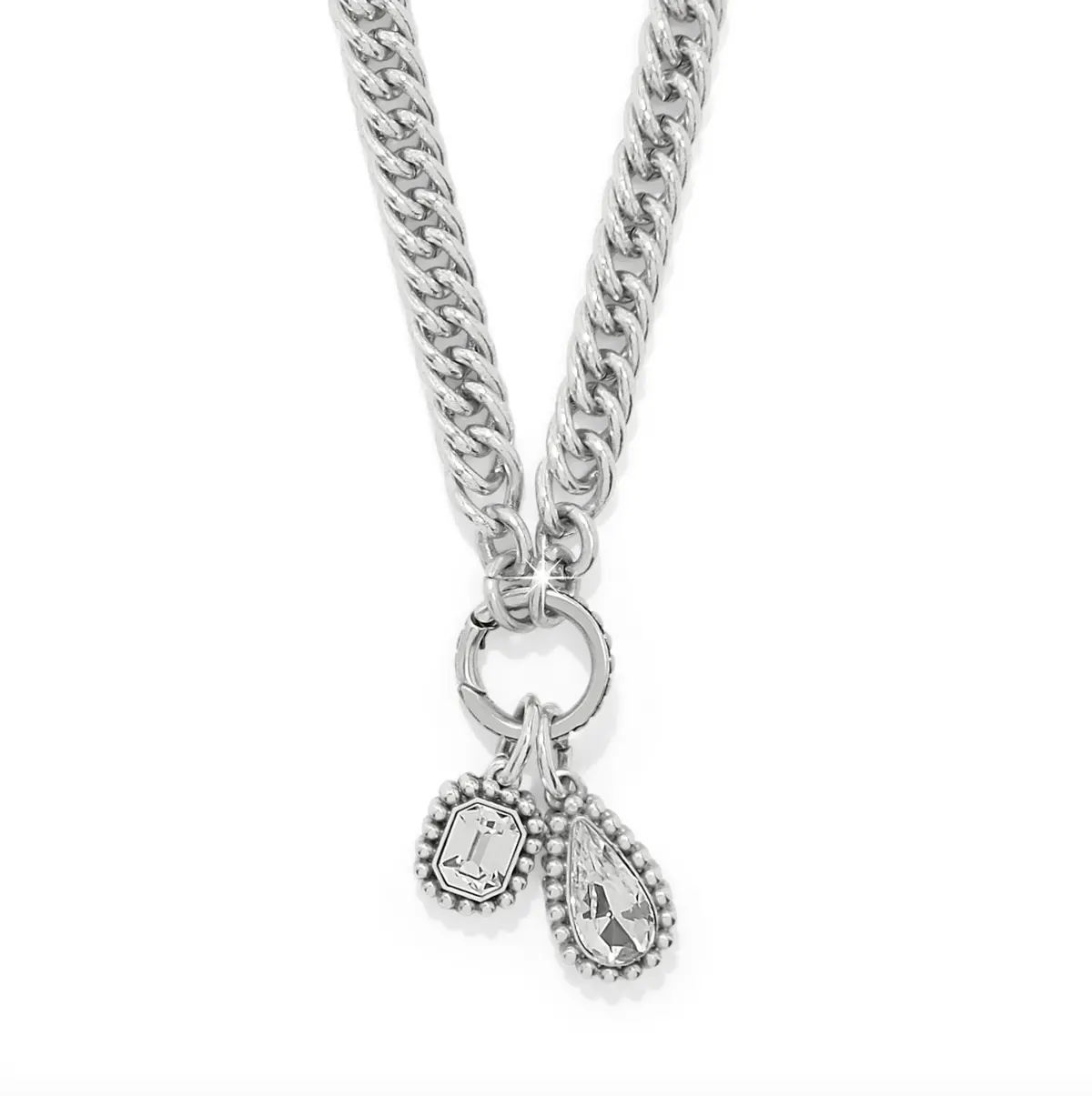 Twinkle Luxe Charm Link Necklace 1