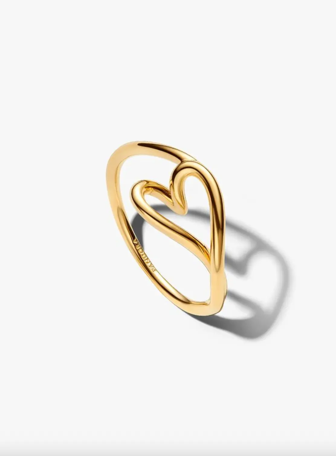 Organically Shaped Heart Small Ring 1
