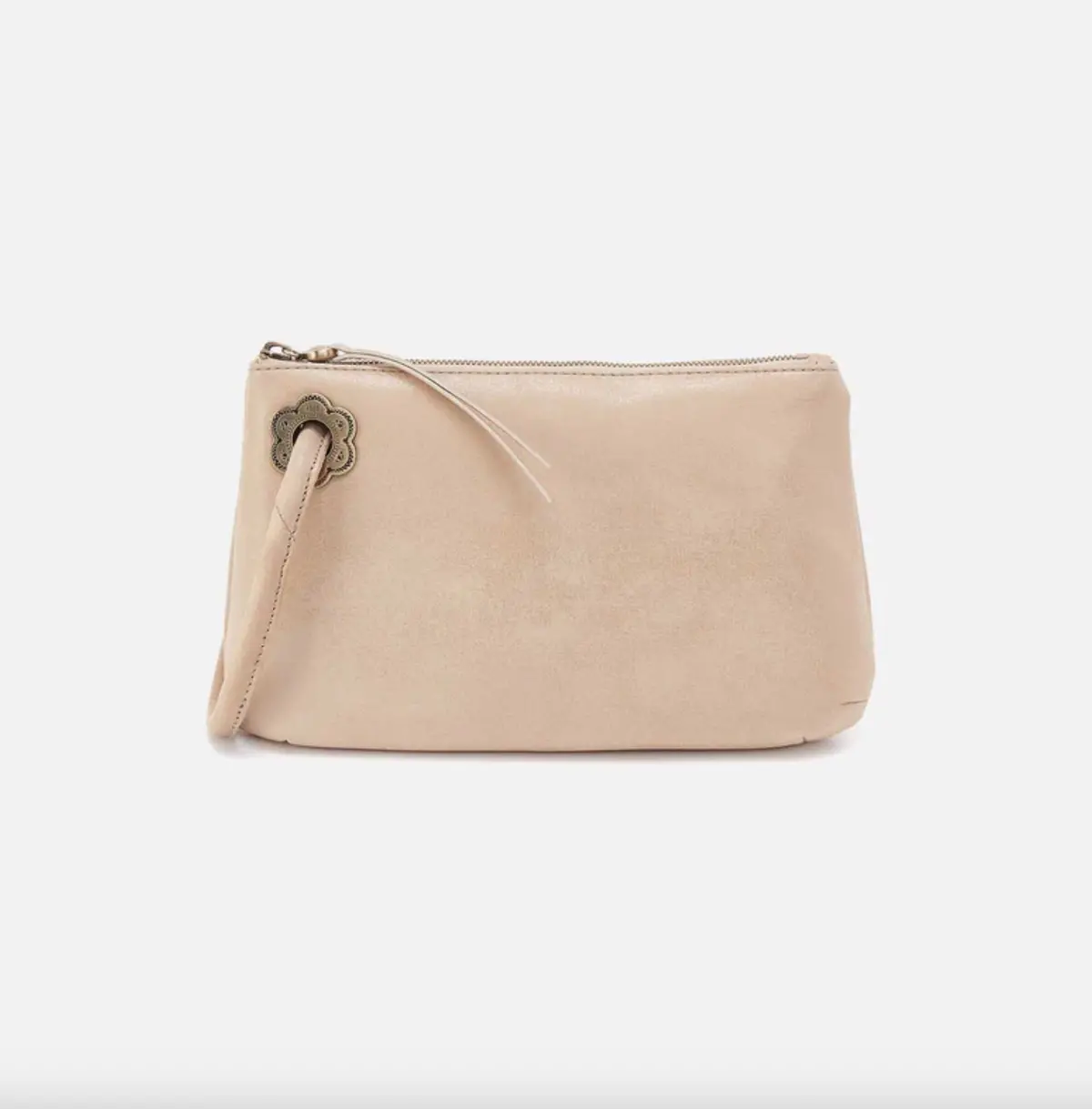Daisy Daze Large Wristlet | Buffed Leather 1