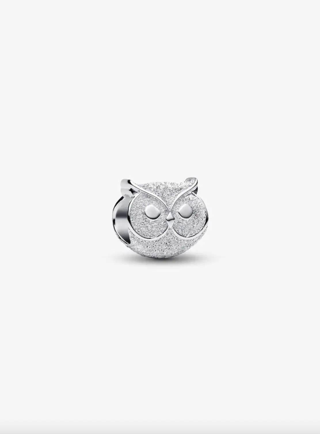 Textured Owl Mini Charm 1
