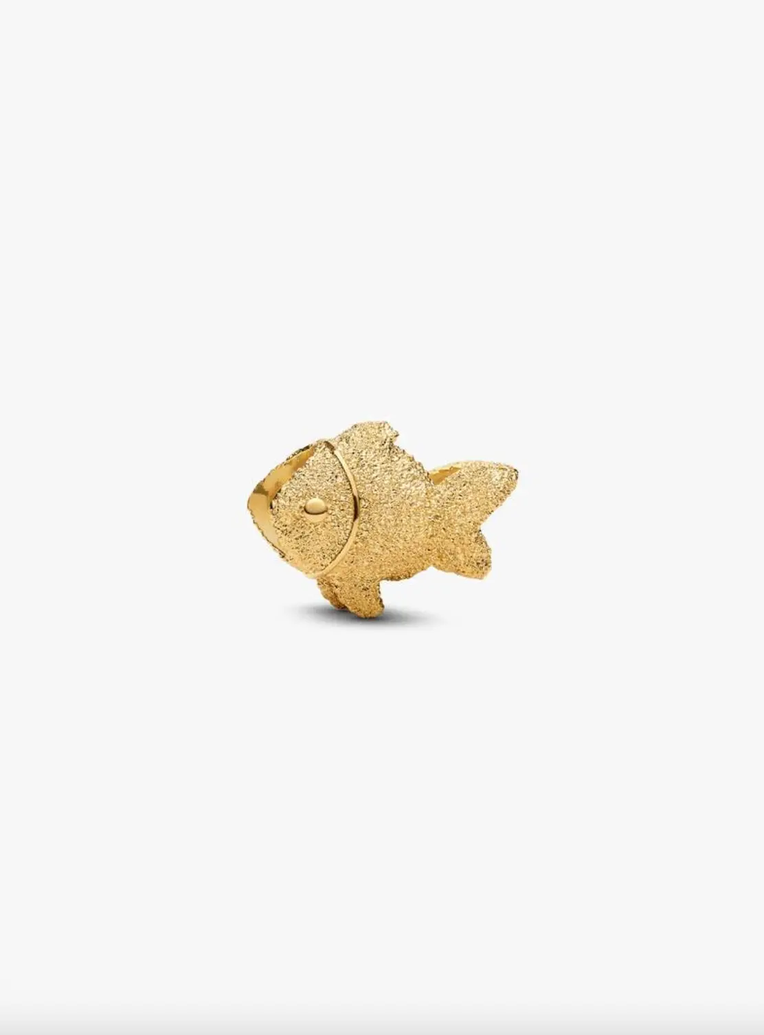 Textured Fish Mini Charm 1