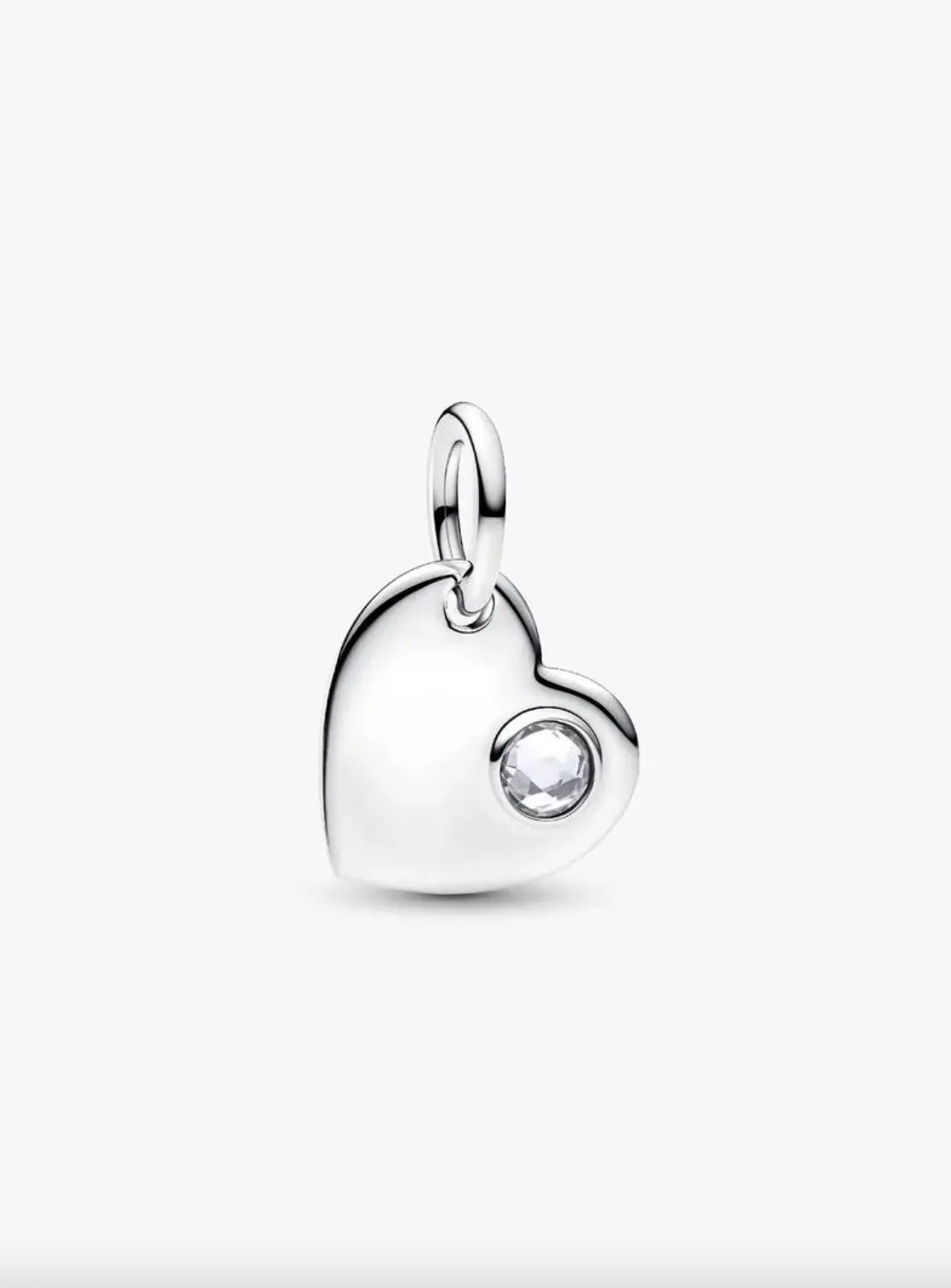 Engravable Heart Dangle Charm 1
