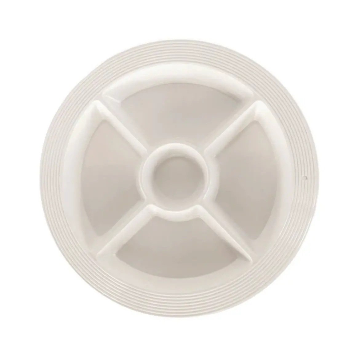 Melamine Divided Dish | Pinstripes 1