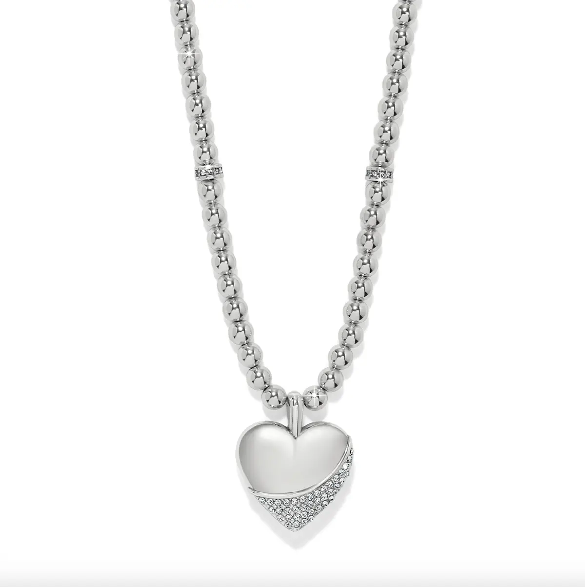 Meridian Petite Wave Heart Necklace 1