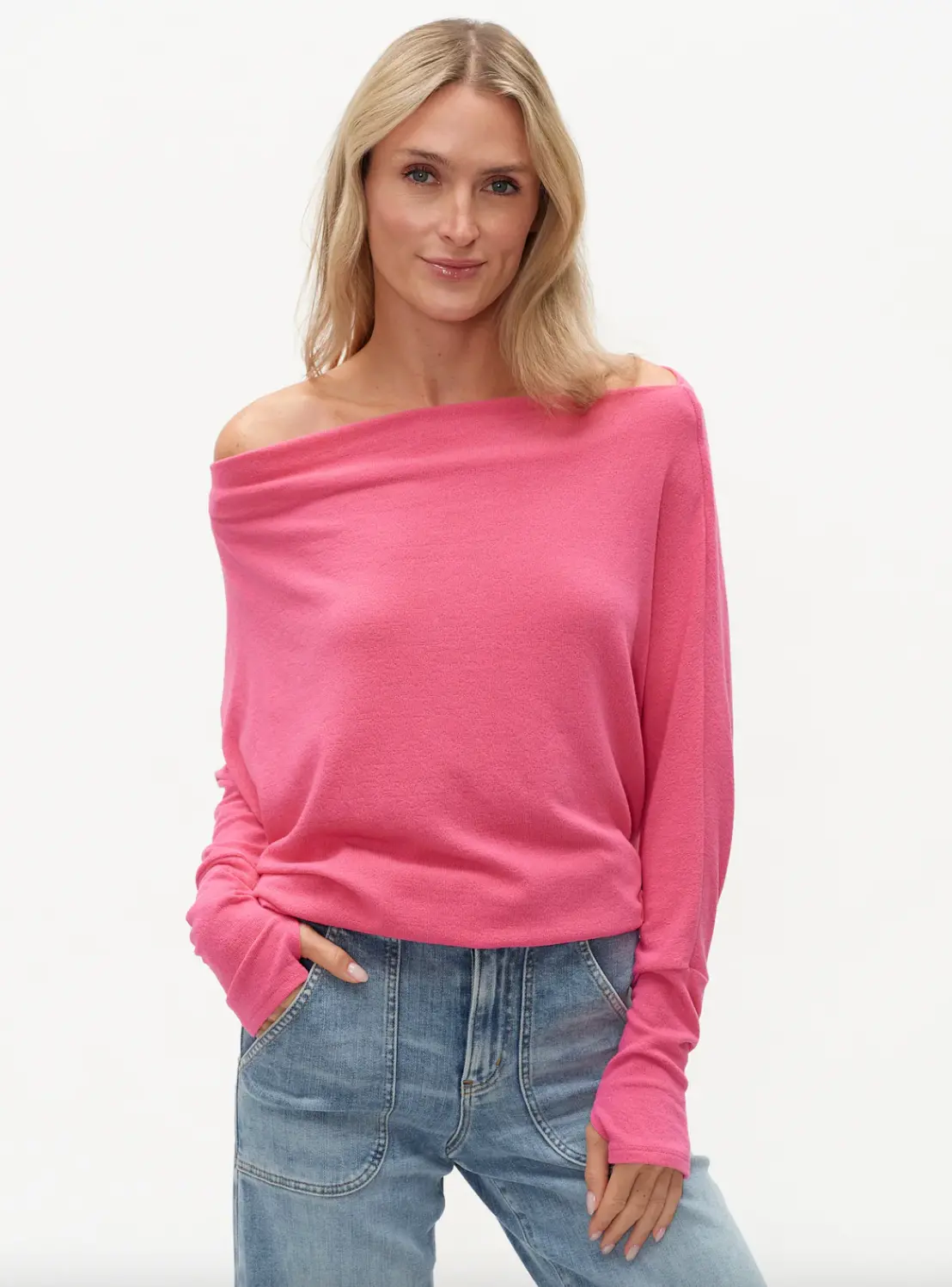 The Anywhere Top | Carnation Pink 1