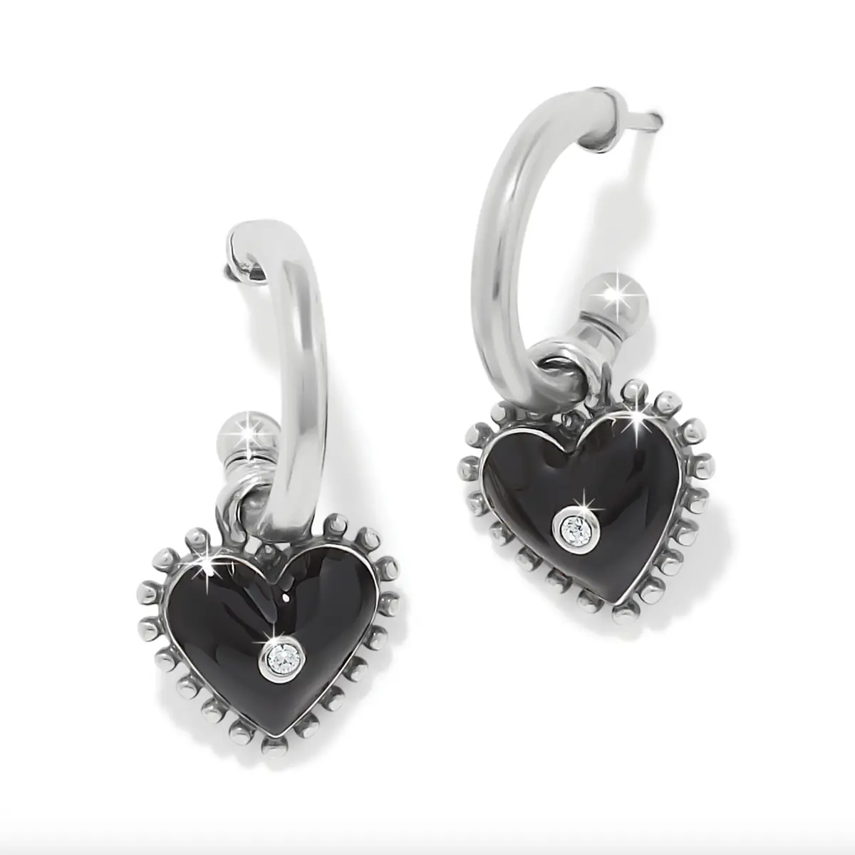 Pretty Tough Amour Heart Post Drop Earrings 1
