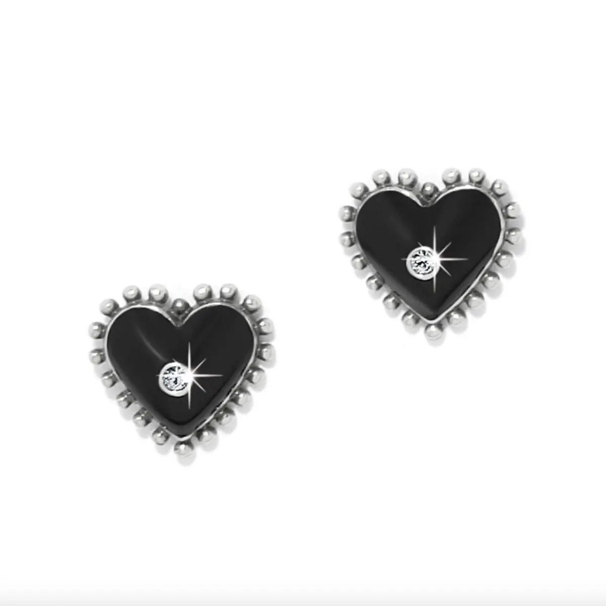 Pretty Tough Amour Heart Post Earrings 1