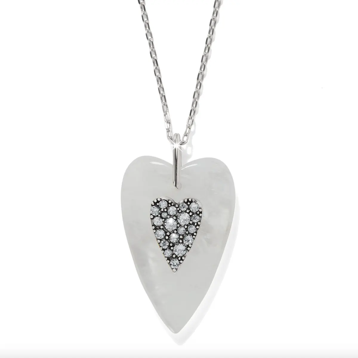 Love Messages B You Crystal Quartz Necklace 1