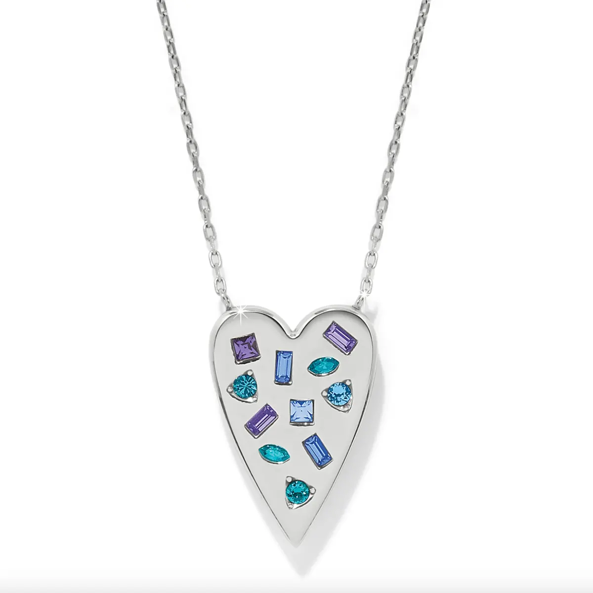 Love Message B Radiant Reversible Necklace 1
