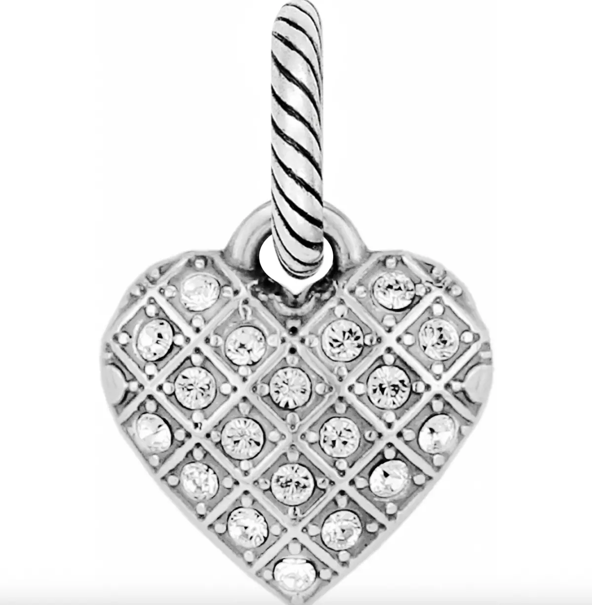 Diamond Heart Charm 1