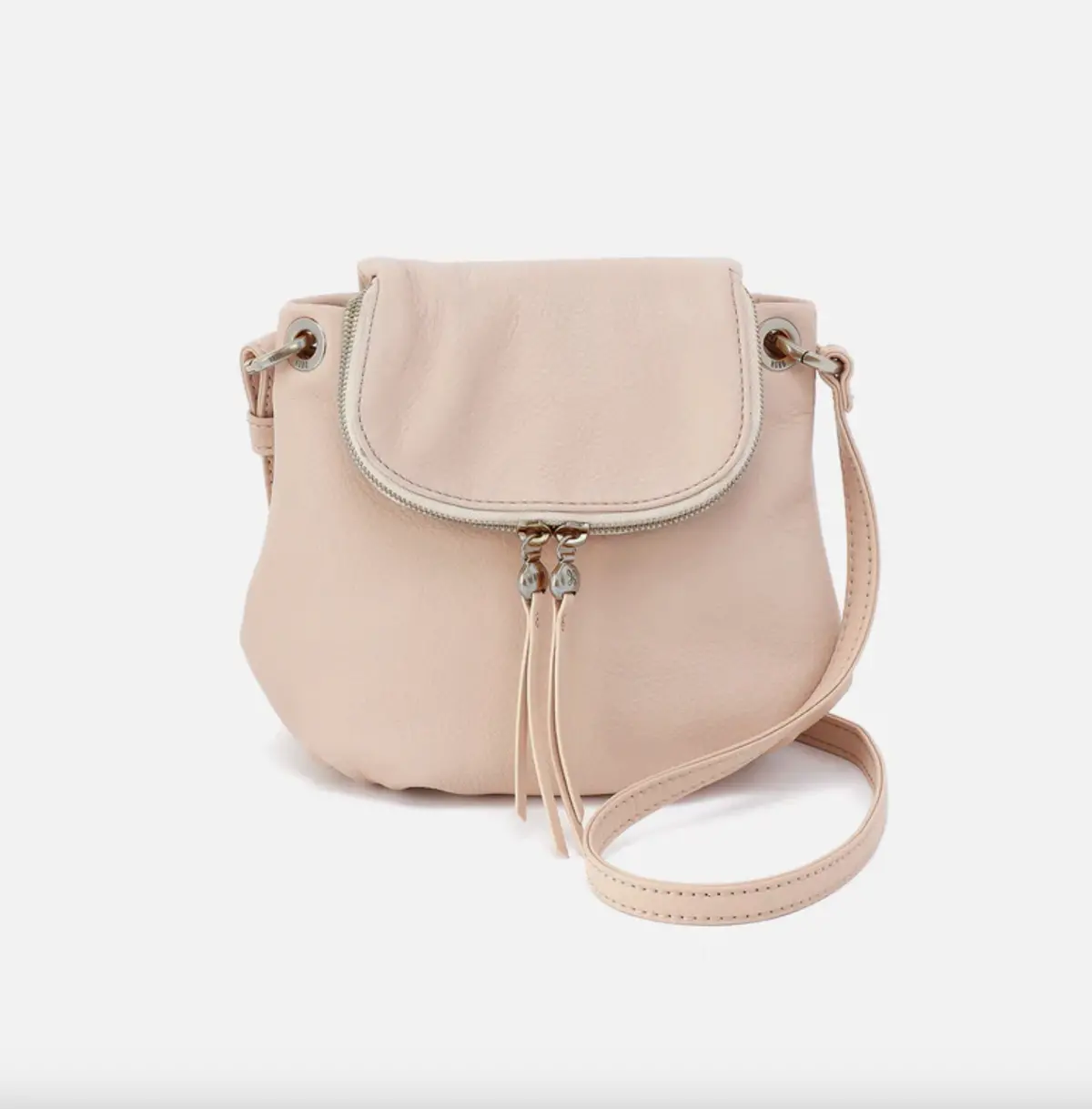 Fern Zip-Flap Crossbody | Pebbled Leather 1