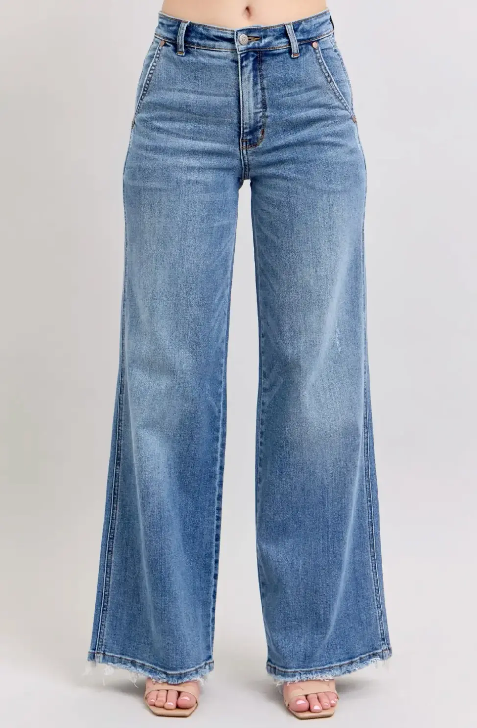 High-Waist Retro Wide Leg Jean 1