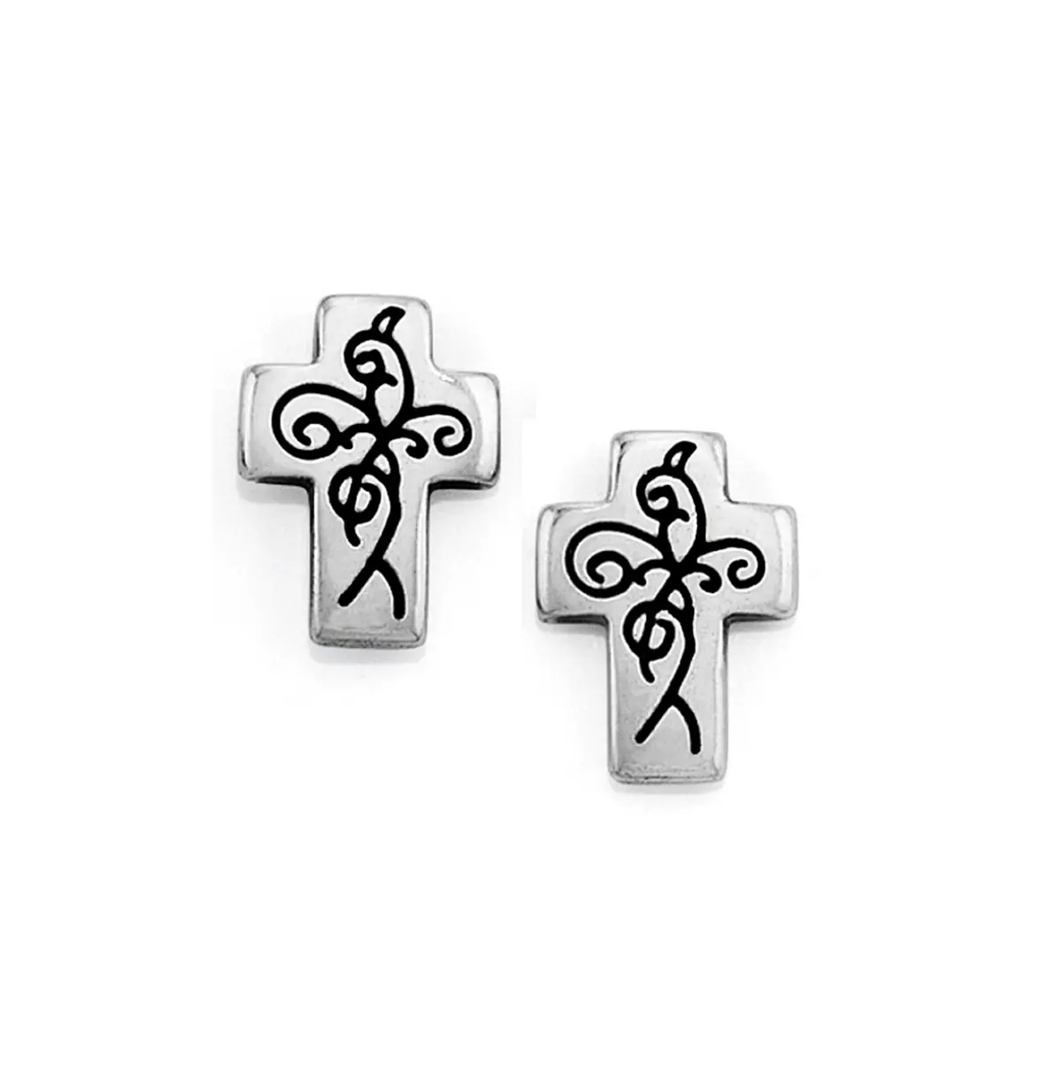 True Cross Mini Post Earrings 1