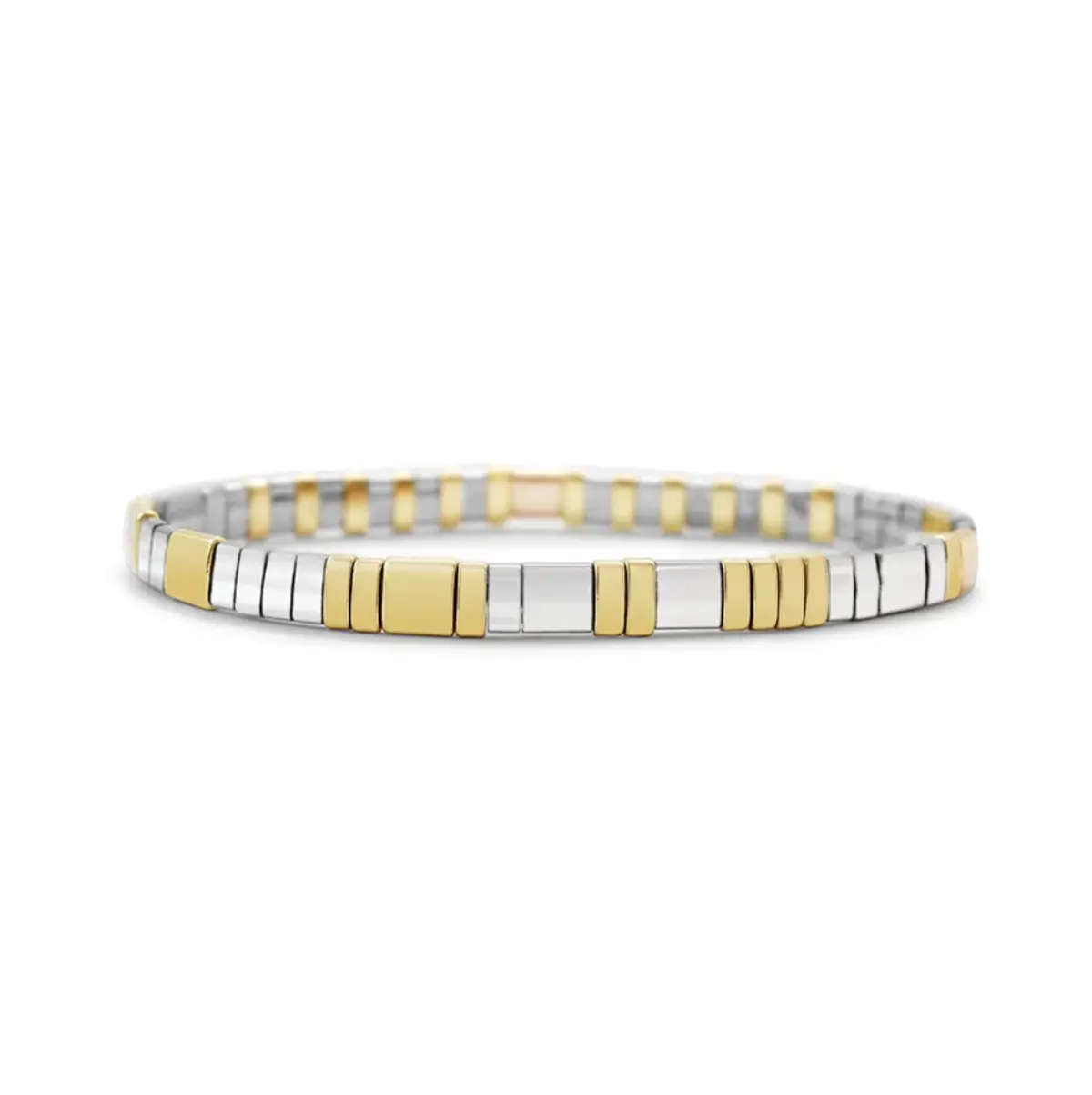 Faith - Morse Code Tila Beaded Bracelet 1