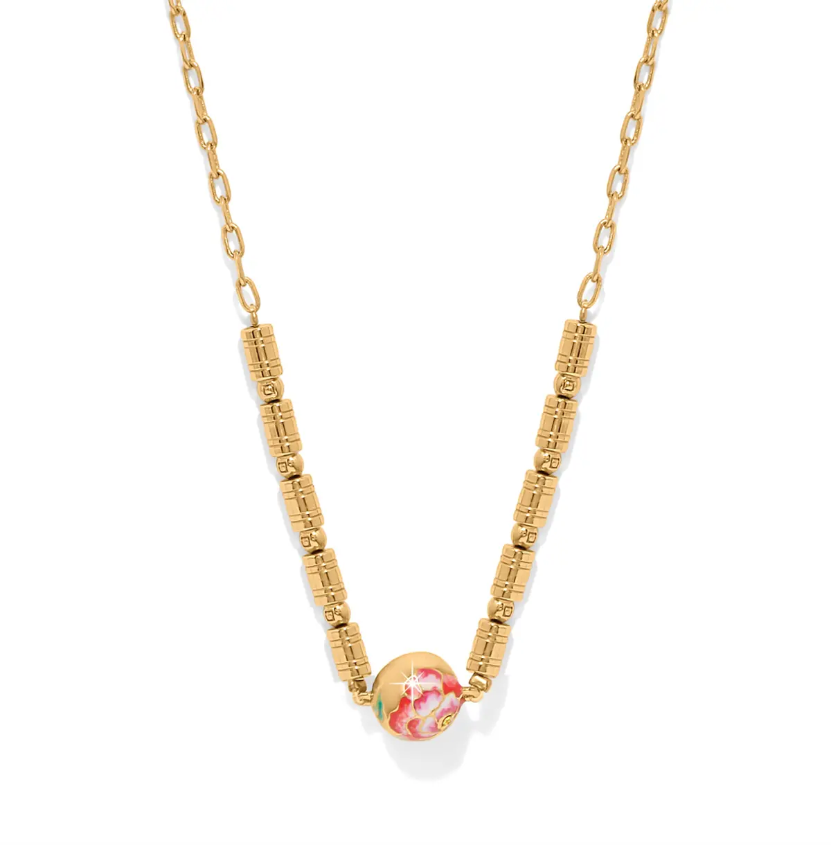 Rose Petal Short Necklace 1
