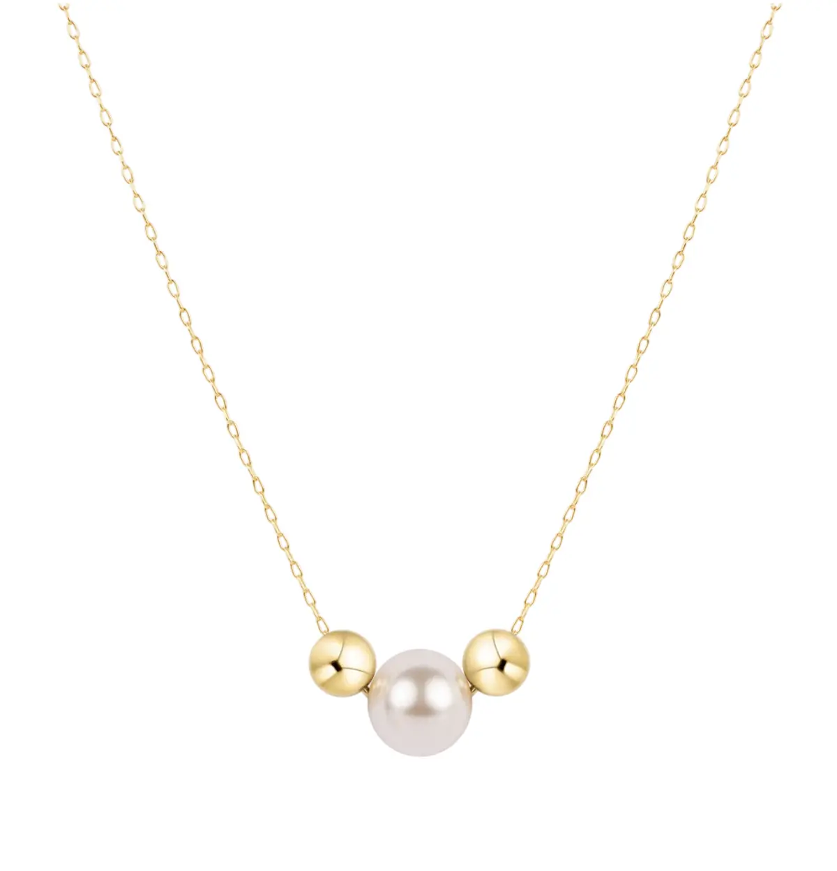 16" Necklace Gold - Purpose Pearl 1