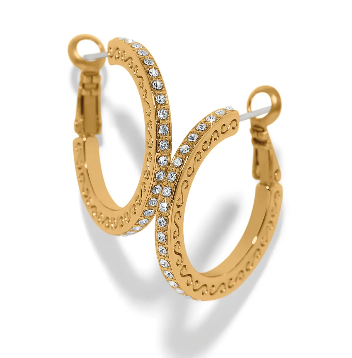 Meridian Thin Small Hoop Earrings 1