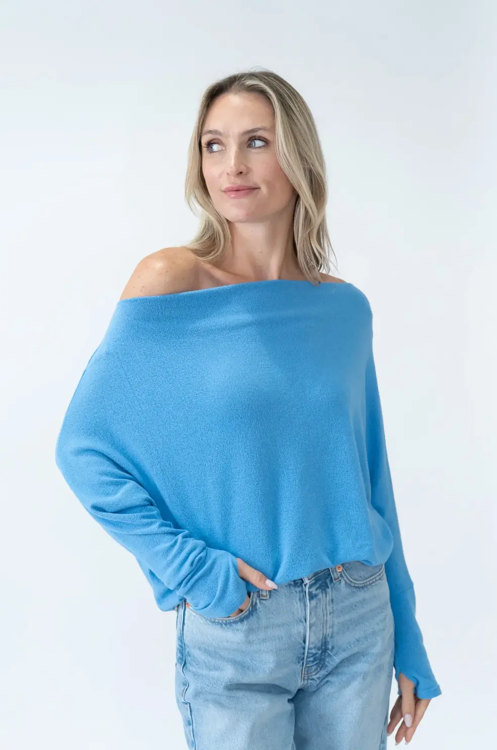 The Anywhere Top | Crystal Blue 1