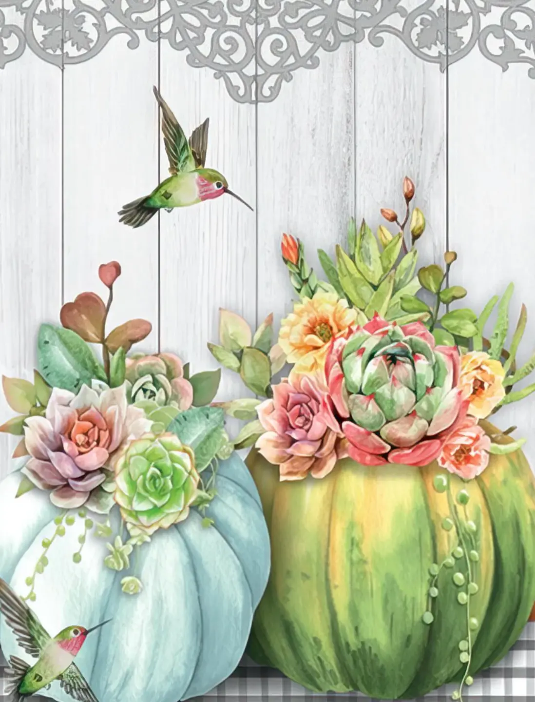Succulent Wishes Birthday Card 1