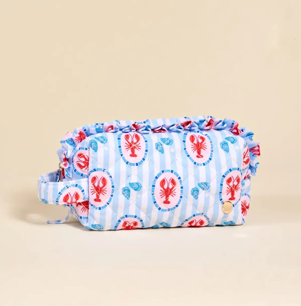 Essentials Quilted Cosmetic Pouch 1