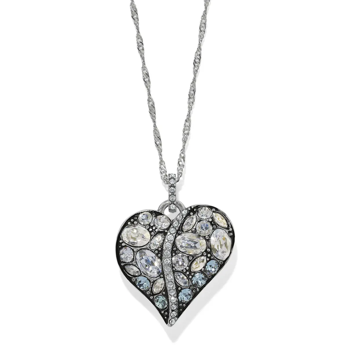 Trust Your Journey Heart Necklace 1