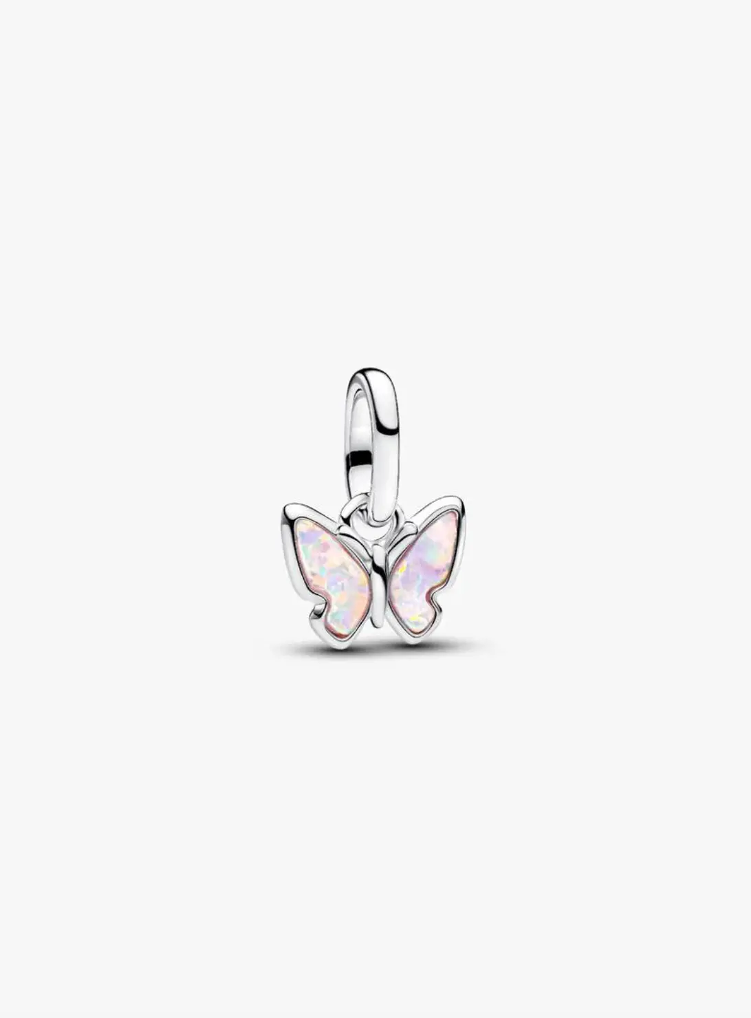Pink Butterfly Mini Dangle Charm 1