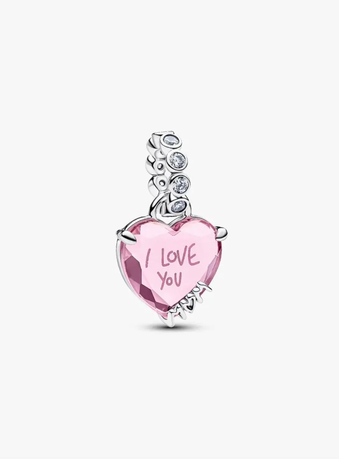 I Love You Mom Dangle Charm 1