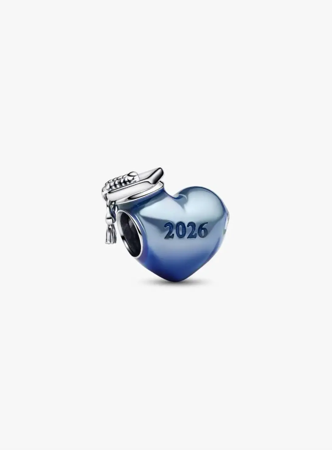 Graduation 2026 Blue Heart Charm 1