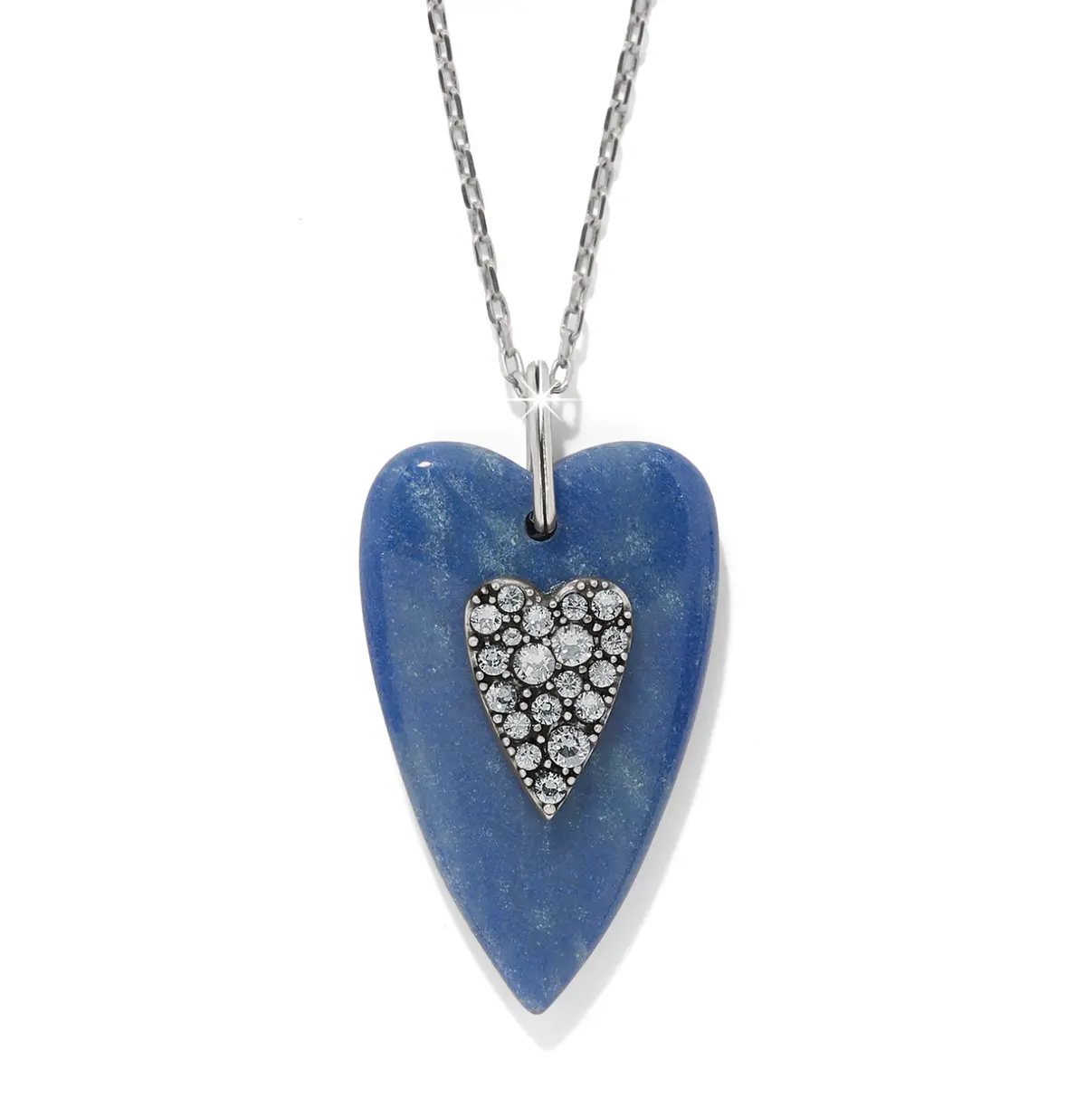 Love Messages B You Blue Quartz Necklace 1