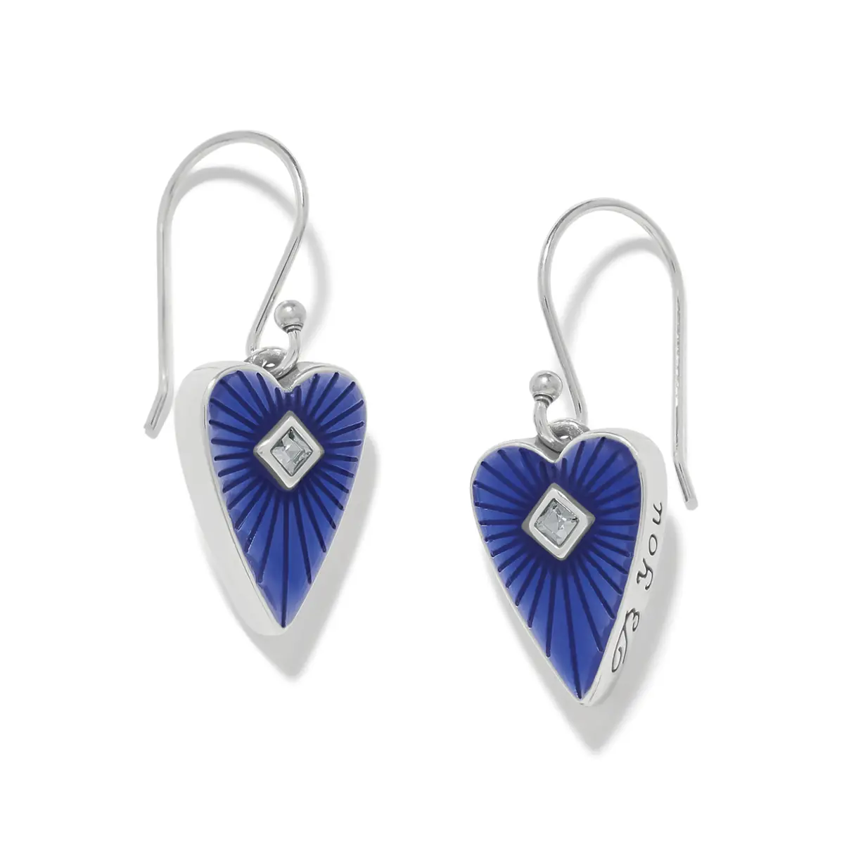 Love Messages B You French Wire Earrings 1