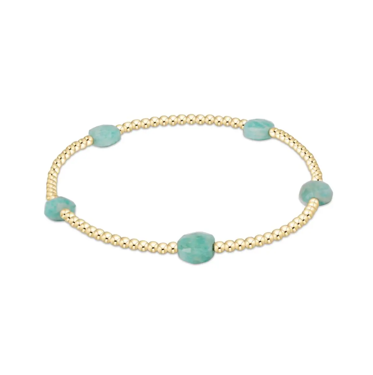 Admire Small Gem 2Mm Gold Bracelet 1