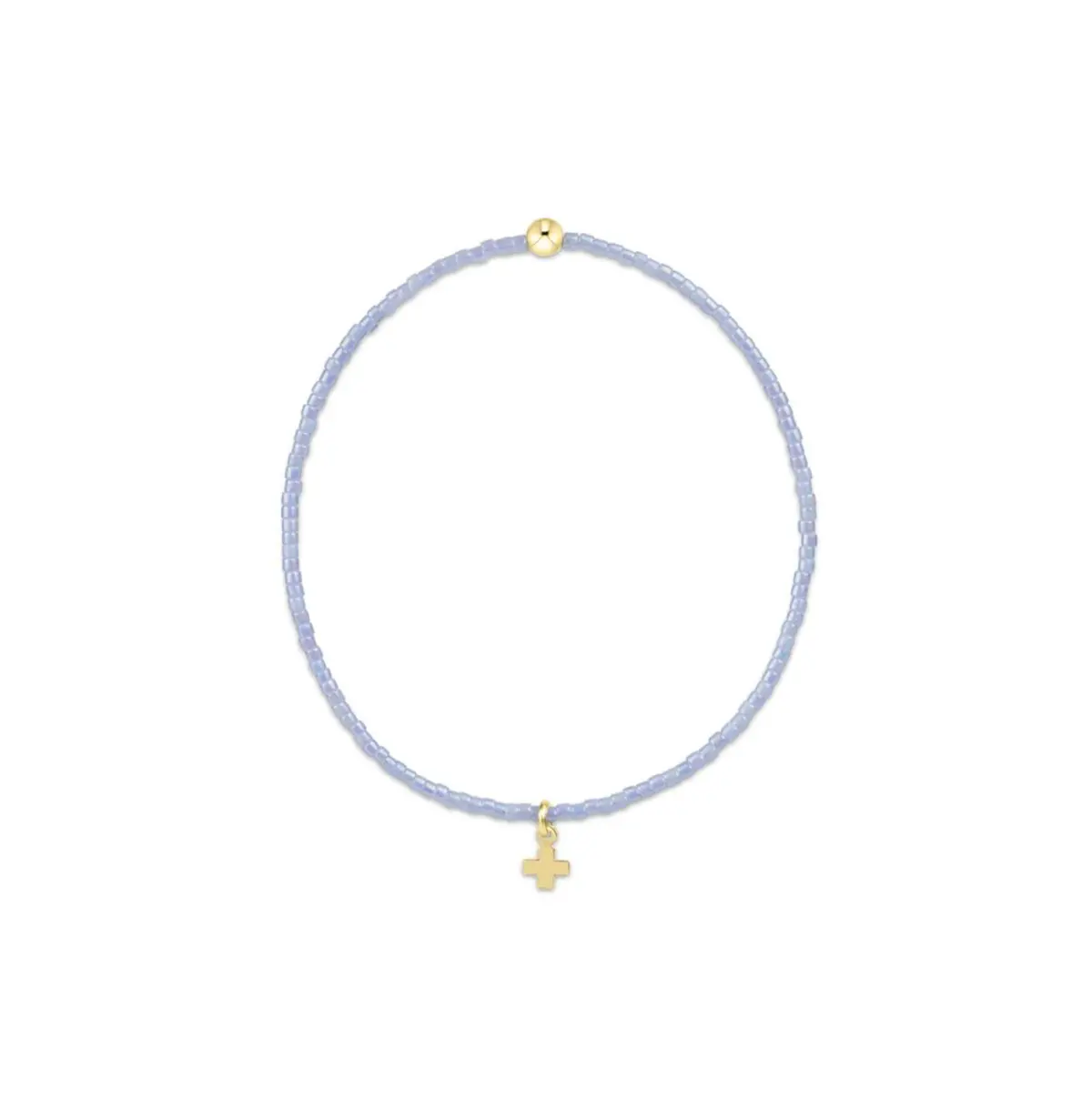 Hope Classic Bracelet - Signature Cross Small Gold Charm 1
