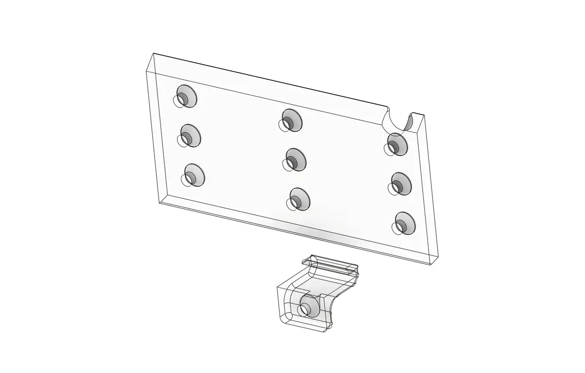 French Cleat Mounting System For Makers 1